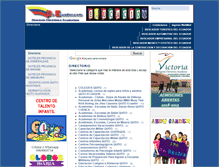 Tablet Screenshot of edu.direcuador.com