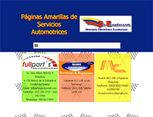 Tablet Screenshot of motores.direcuador.com